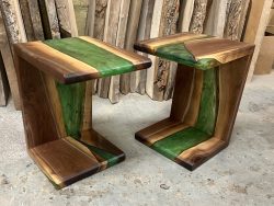 Side table Sofa shelf