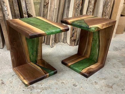 Side table Sofa shelf