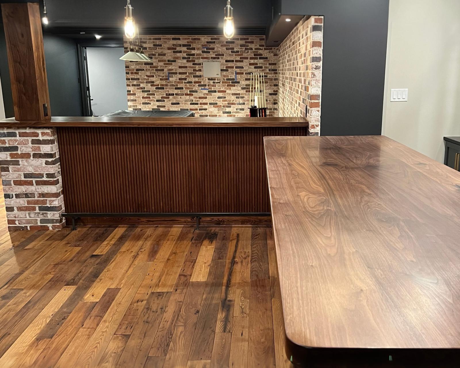 Dimensional Bar Top - Makers Woodshop