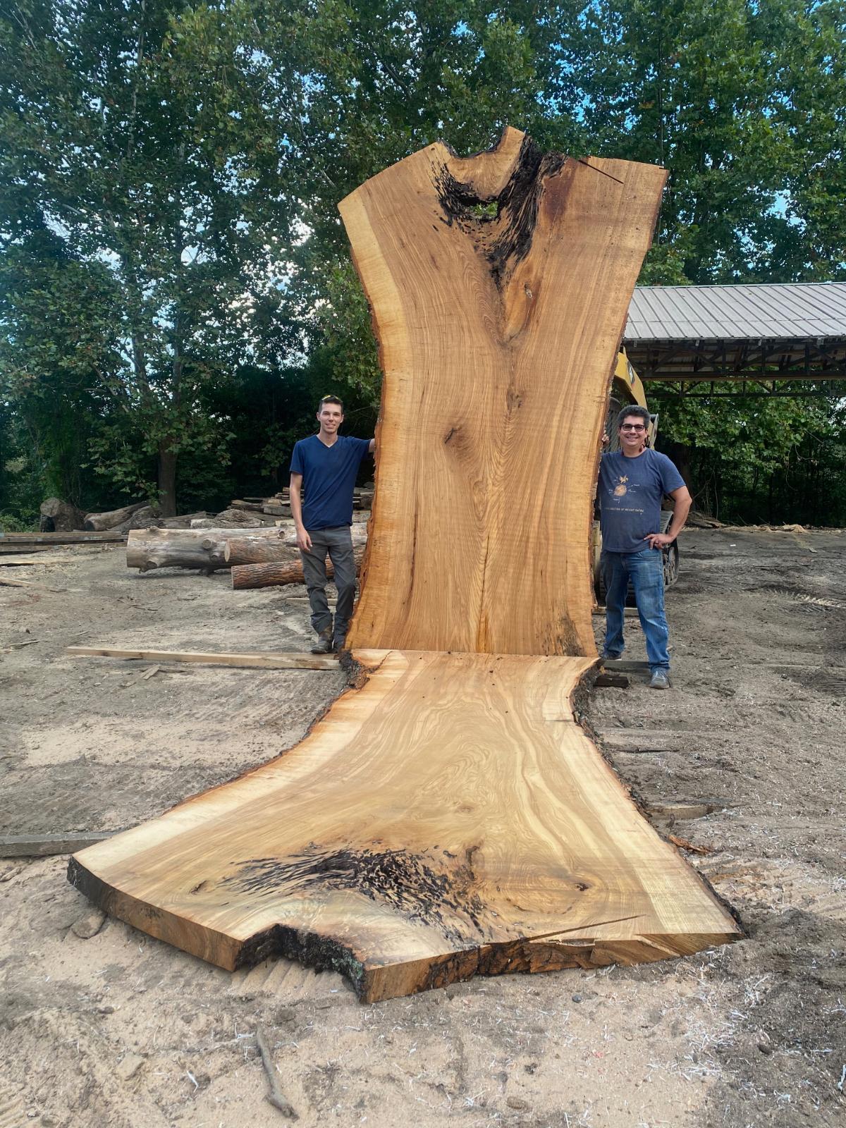 Makers-Woodshop-Owners-Jason-And-Jonathan-Ash-Slab